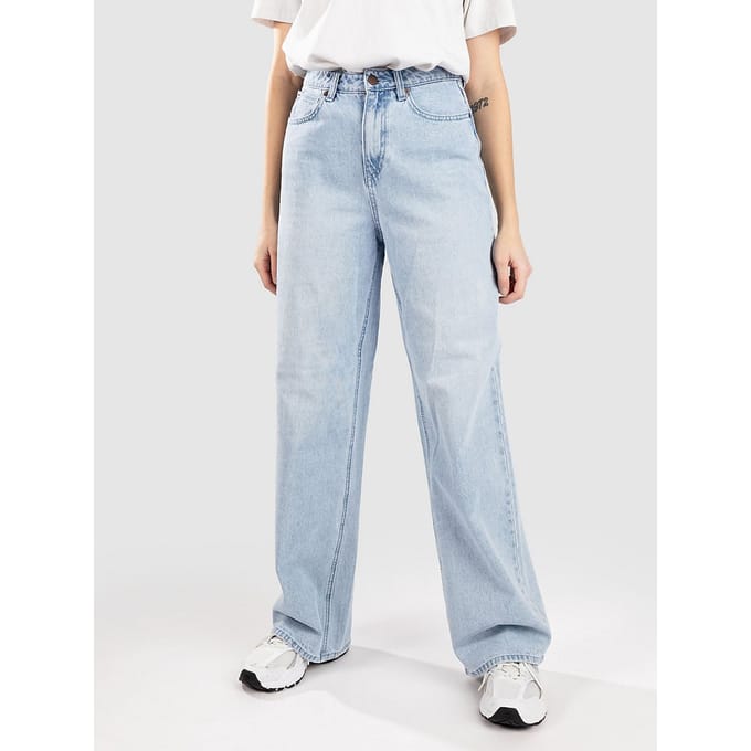 Volcom Stoned Bf Hirise Jeans blauw
