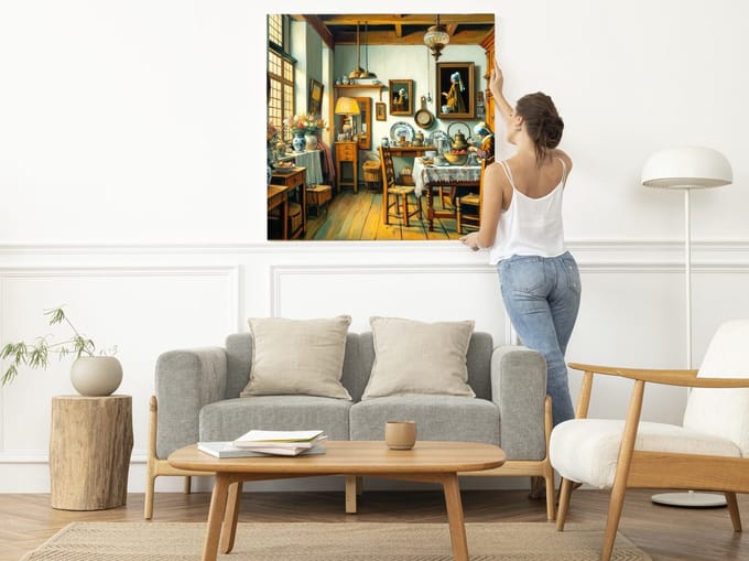 Kunstprint | Wanddecoratie | Forex | 100 × 100 cm