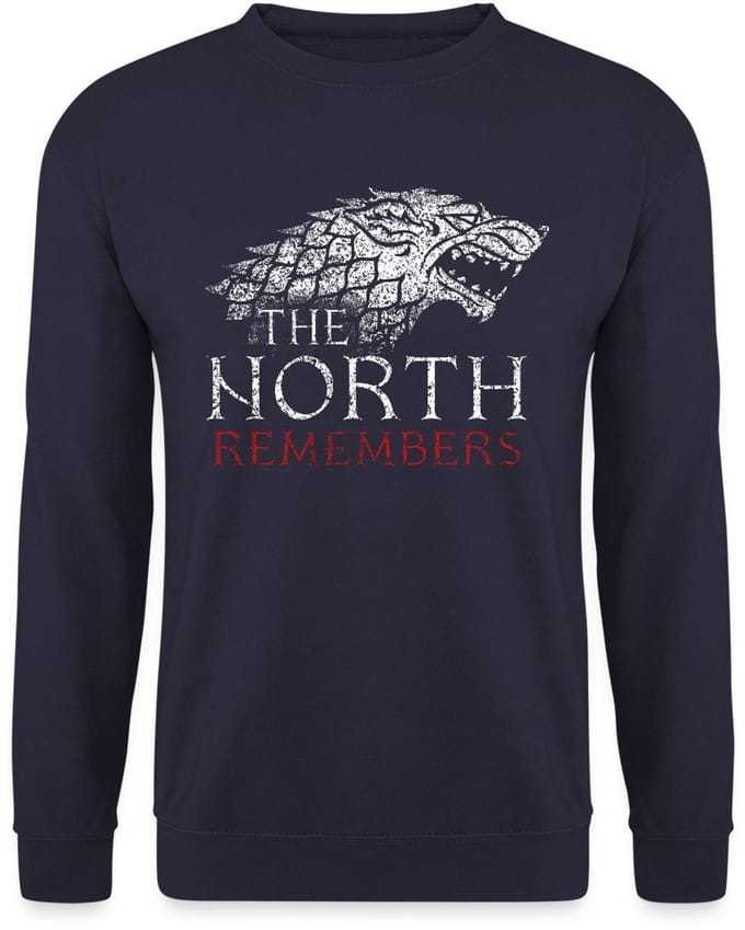Game Of Thrones The North Remembers Schrikwolf Sweater Heren