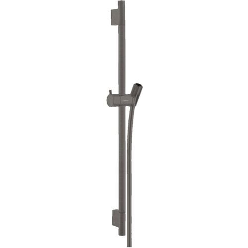 Hansgrohe Unica S Puro glijstang - 65cm - brushed black chrome (zwart)