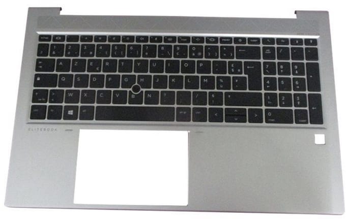 HP 850/EB 15 G7 - FR - BL - Notebook replacement keyboard - Frans - Zilver