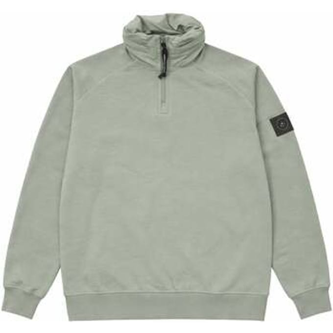 Sweaters Marshall Artist Stanford Quarter Zip Hoodie Sage