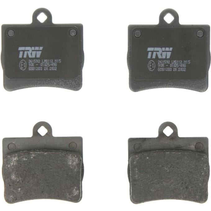 Remblokset TRW GDB1283, achter