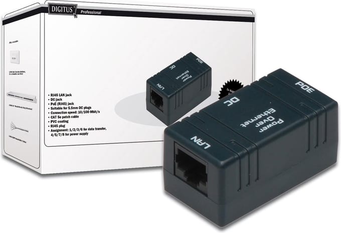 DIGITUS Professional Passive PoE Muurbevestiging box DN-95002