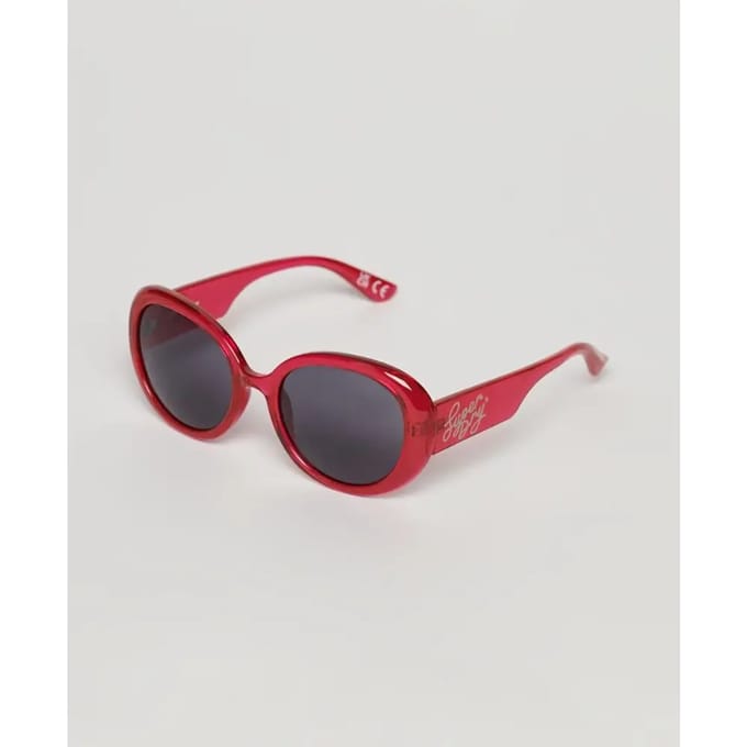 Superdry Sdr Oversized Bug Zonnebril Roze Grootte: 1SIZE