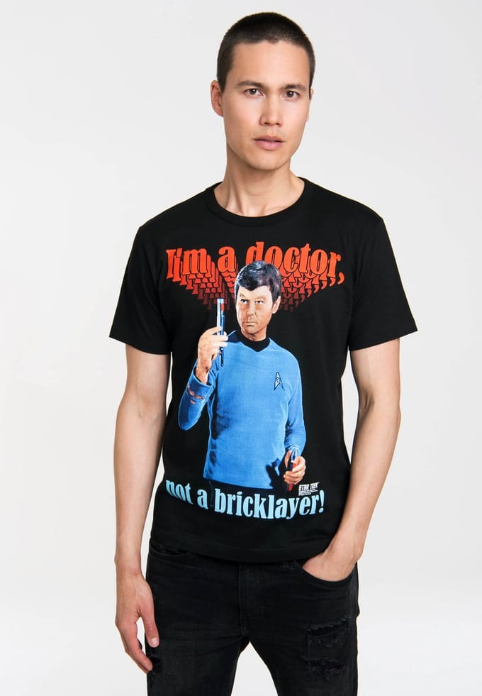 Logoshirt T-Shirt I'm A Doctor Not A Bricklayer Doktor McCoy