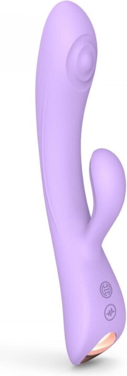 Love to Love - Bunny & Clyde - Rabbit Vibrator Met Tapping Functie - Lila