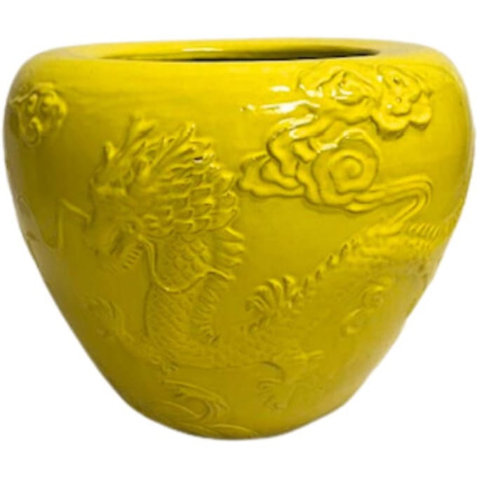 PTMD - Pot Terron - Geel - 55x55x45cm
