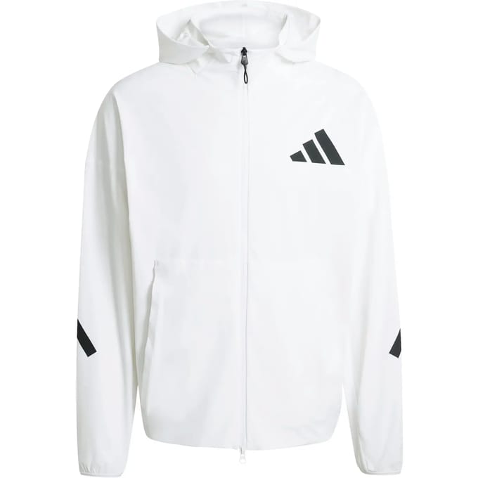 Adidas Z.n.e. Woven Track Top Trainingspakken Heren - Wit - Maat M - Nylon