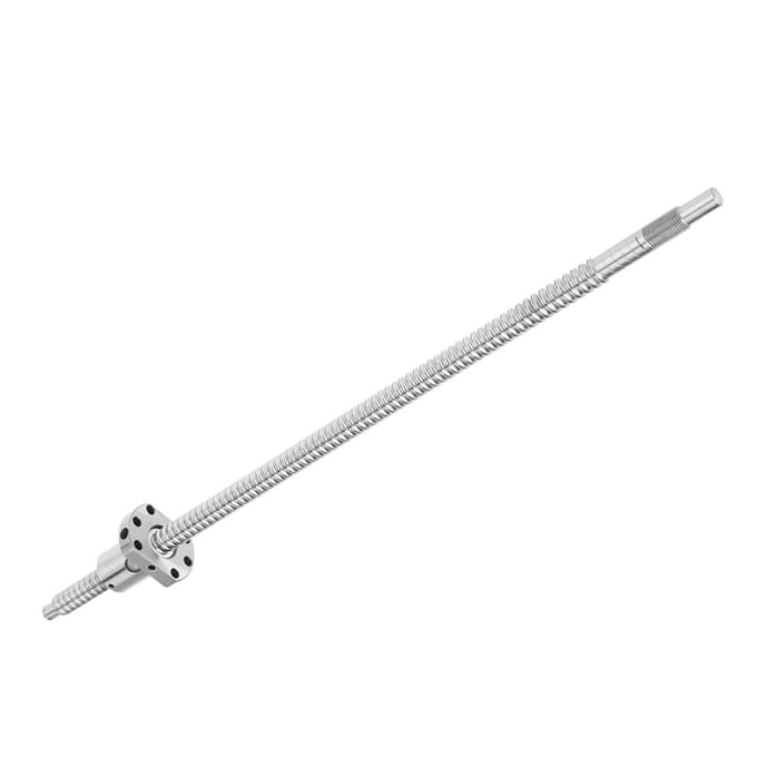 SFU1204 400mm Gerolde Kogelomloopspindel Kogelmoer Anti Speling zonder Zijdelingse Eindlagers