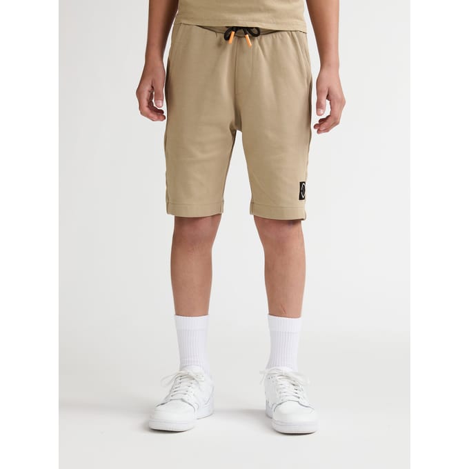 Petrol Industries - Jongens Jersey Jogging short Norte - Oranje - Maat 104