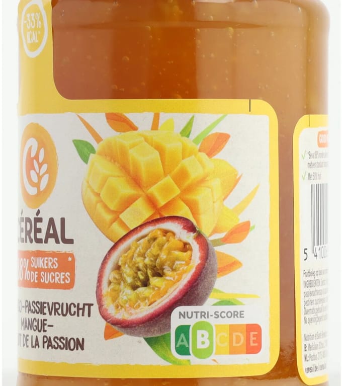Céréal Jam Mango-Passievrucht - 270 gr