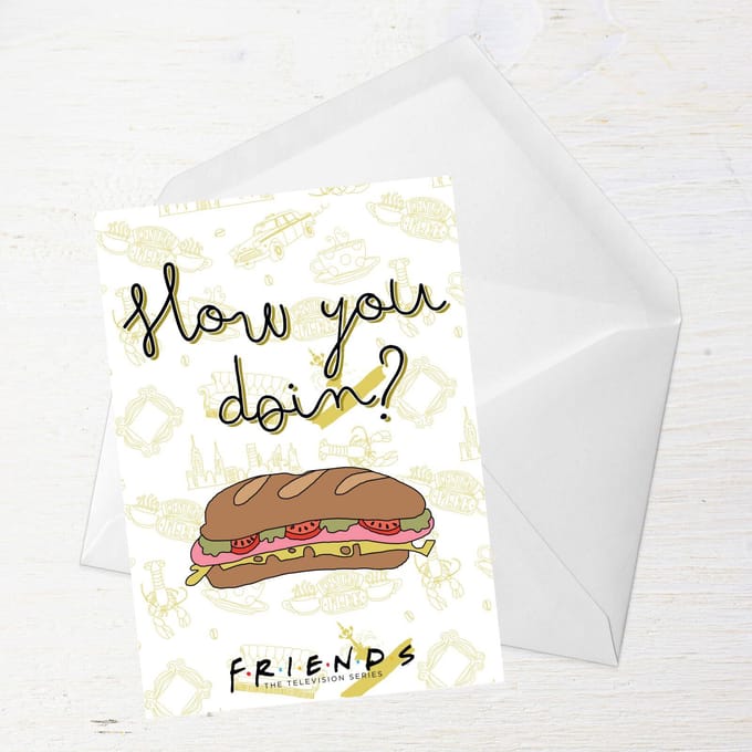 Friends How You Doin? Greetings Card - Standard Card