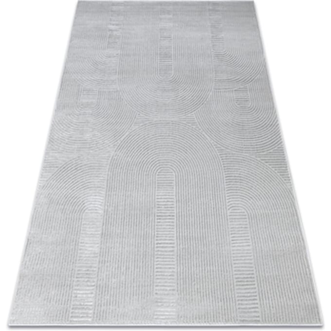 Kleden Rugsx Tapijt BALANCE 9086 grijs - Geometrisch, structure 140x190 cm
