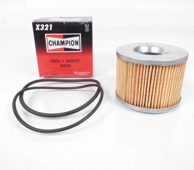 champion motorfiets oliefilter x321 nieuw