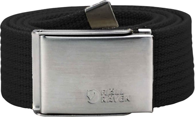 Fjällräven Canvas Belt Unisex Kledingriem - Black
