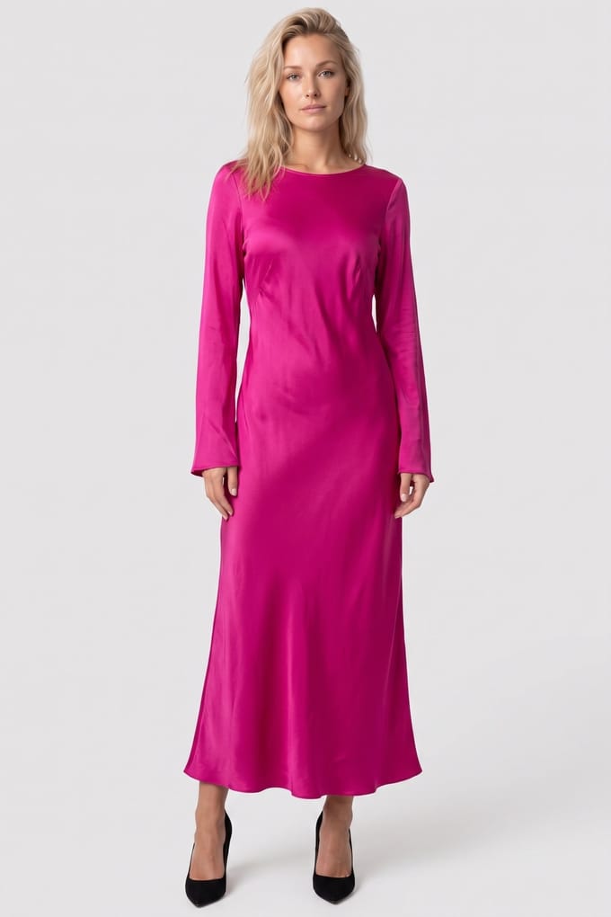 ARKET Gusta Dress Pink Pink Größe: 36 | Midikleider Outlet | Damen | Rosa