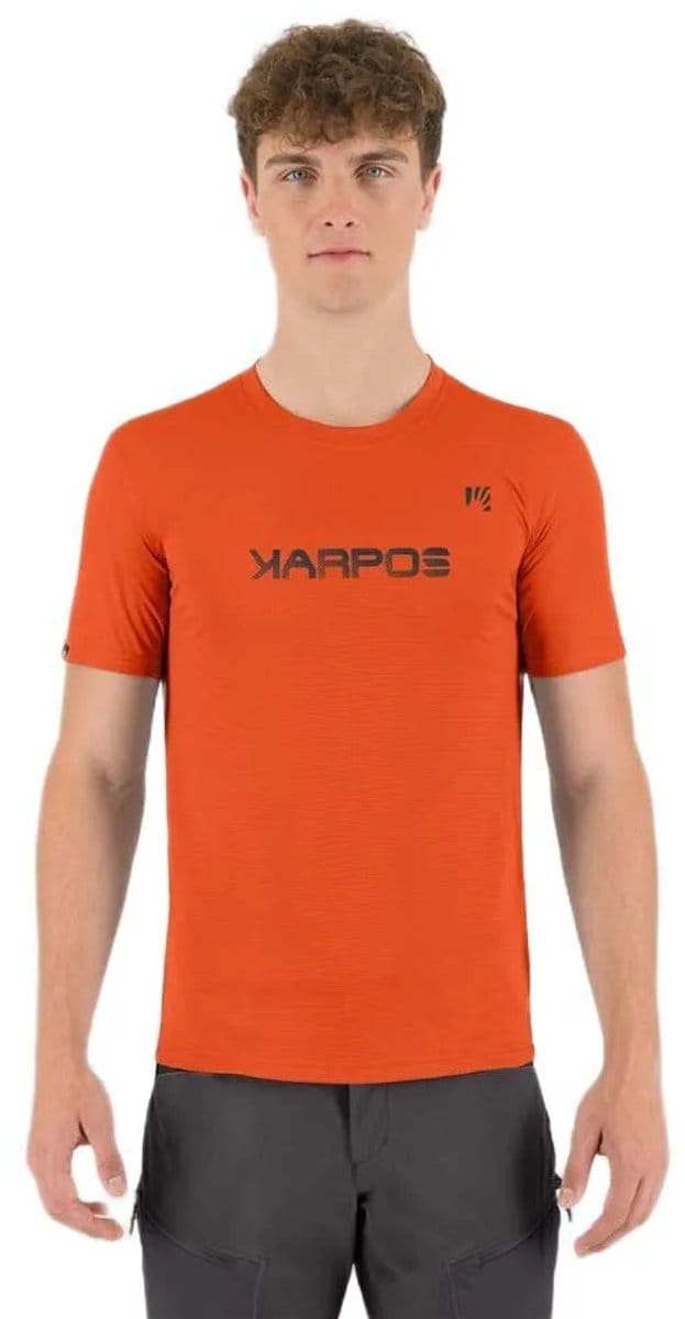 Karpos Loma Evo T-shirt Met Korte Mouwen Oranje M Man