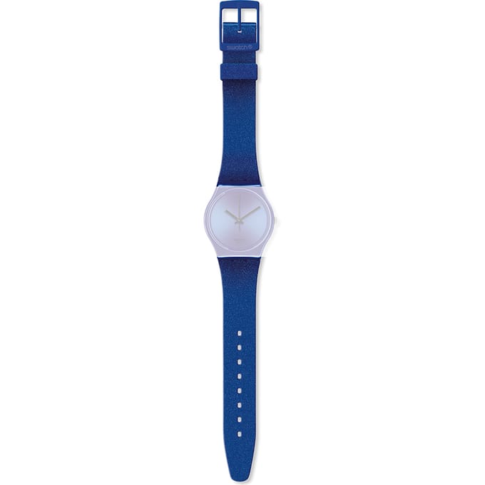 Swatch Plastic - Originals Medium (34mm) /Access/Solar/Musicall/Stop - G/SK/SL/SR/SS/SO28 AGS144 GS144 Intense Blue Horlogeband