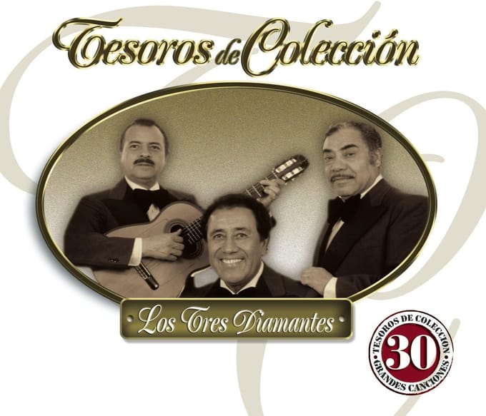 CD TRES DIAMANTES - Tesoros De Coleccion  US Latin Gebruikt black