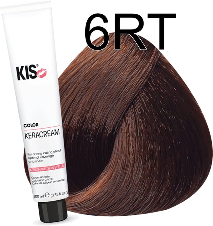 Haarverf - 6RT Donker rood tabak | KIS