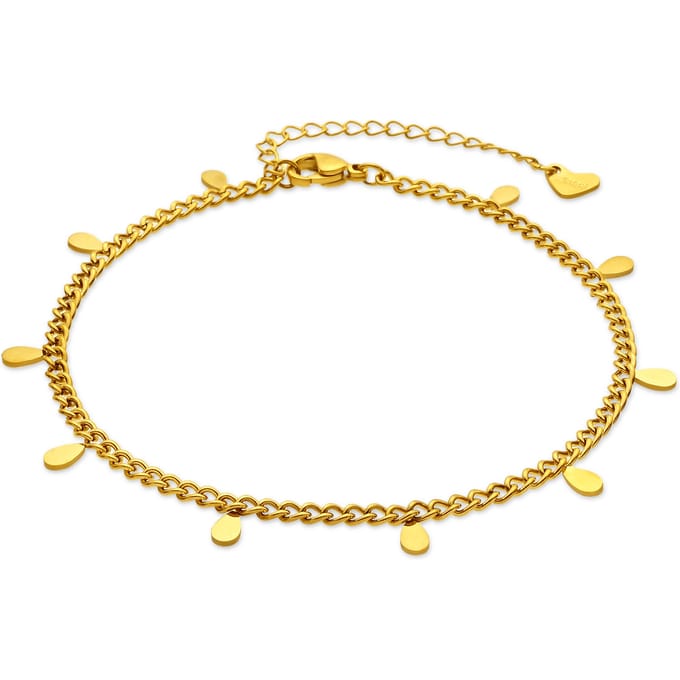 Luxenter armband afgewerkt in 18 karaats geel goud - Hadras