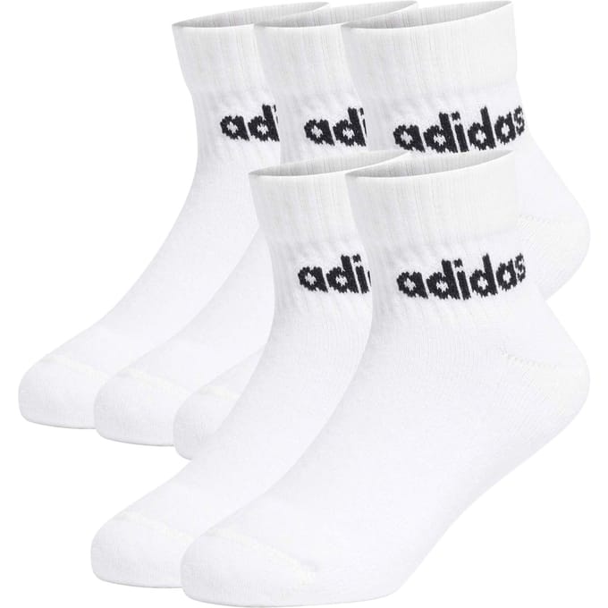 Adidas Linear Enkelsokken (5-pack)