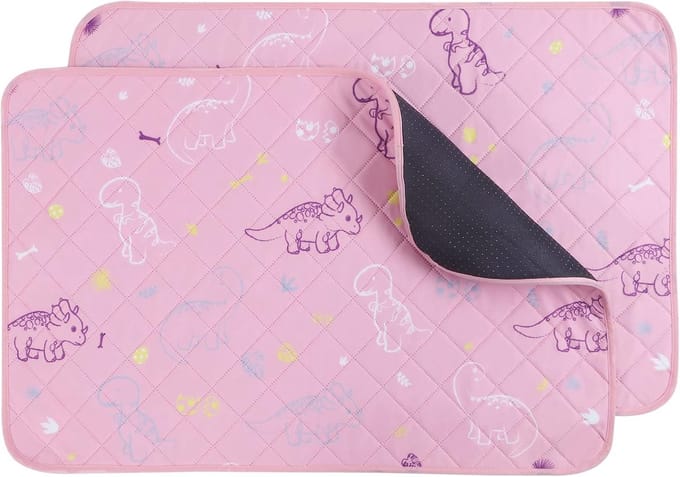 Wasbare Hondenmat - Huisdier Plasmat - Zindelijkheidstraining - Antislip Bodem - 91x91 cm - Roze