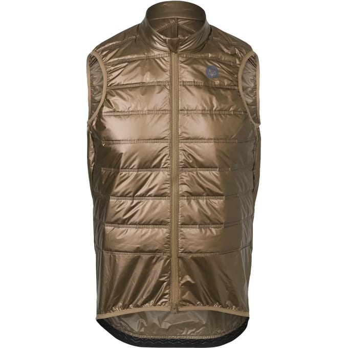 AGU Performance Padded - Wielrenbody - Heren - Winter fietsvest - Goud - M - Grafeen temperatuurregulatie - Waterafstotend - DWR finish - Ultrasonic gelaste naden