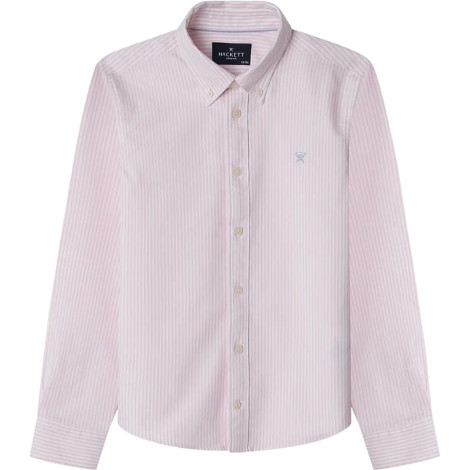 Hackett Hk301756 Overhemd Met Lange Mouwen Roze 7 Years Jongen