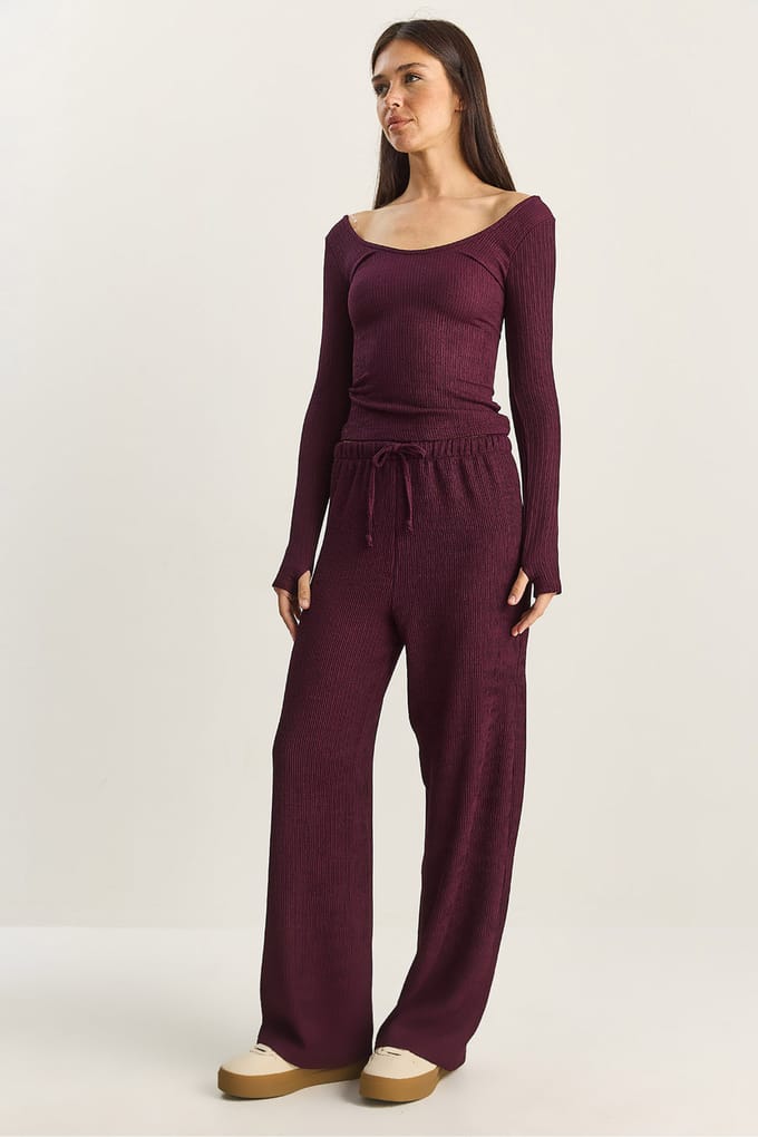 Hoge Taille Wijde Pantalon