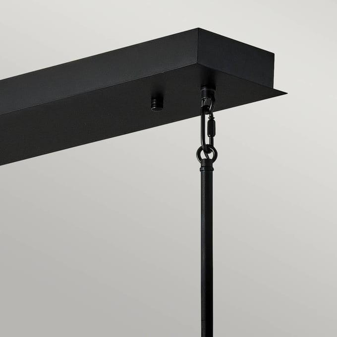 Hinkley LED Hanglamp Styx | 55W 3000K 5980Lm 30 | Black & Gilded Gold