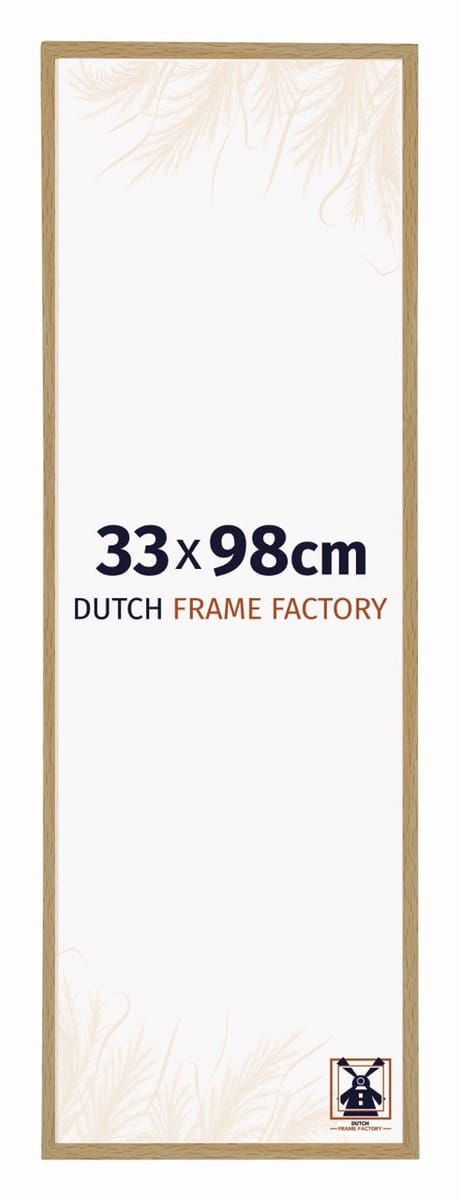 Fotolijst 33x98 cm - Kunststof - Beuken Licht - Easy