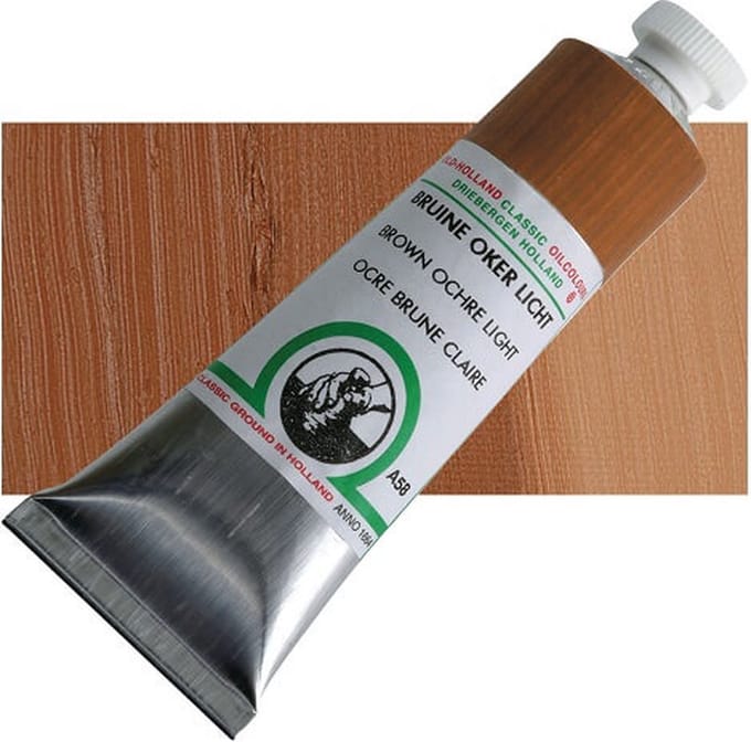 Old Holland Olieverf Brown Ochre Light A58 18ml