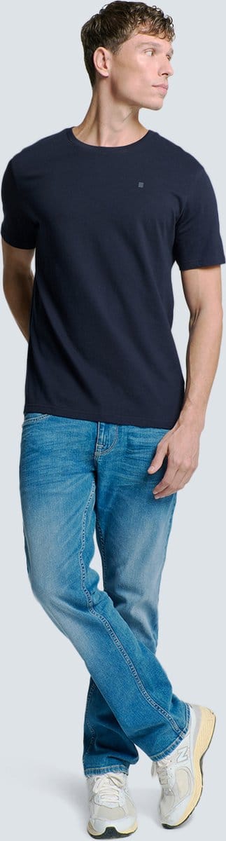 Basic T-shirt met ronde hals