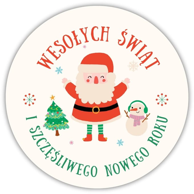 TopWosk - Feestelijke Kaarsstickers - 5 cm - 4 stuks
