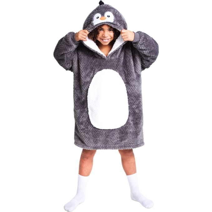 Noxxiez hoodie deken - pinguïn