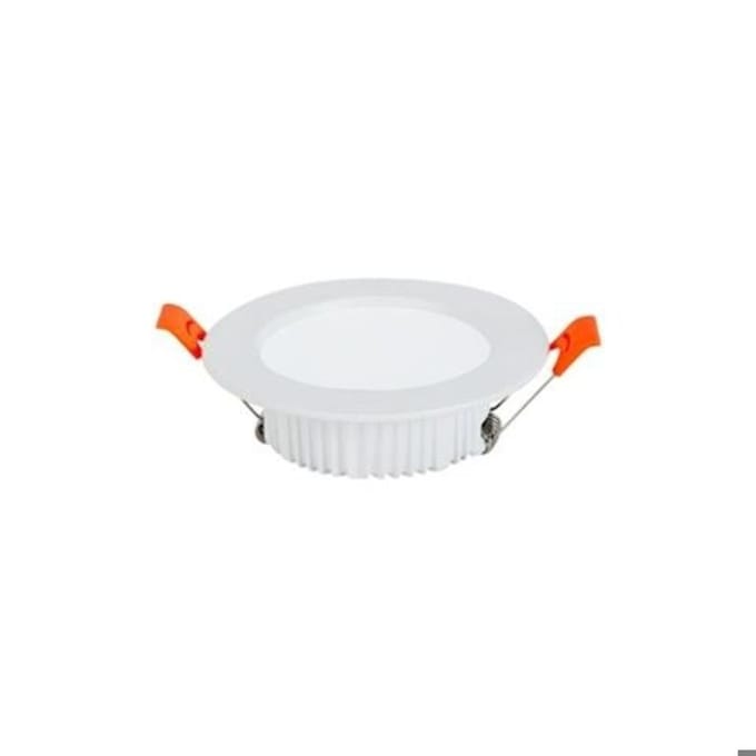 LED Downlight - Inbouw Rond 12W - Natuurlijk Wit 4200K - Mat Wit Aluminium - Ø120mm