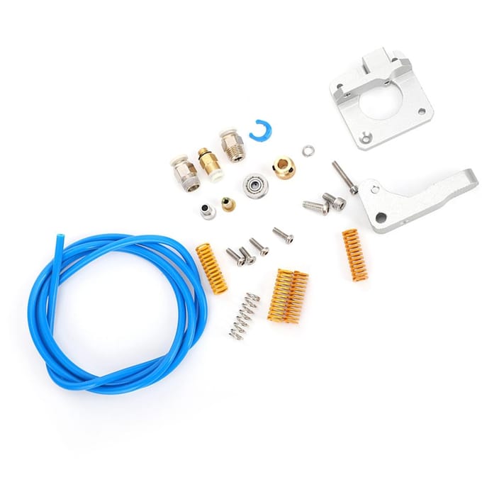 CR?10 Aluminium Extruder Kit Rechthoekige Drukveer Upgrade Set voor 3D Printer blue