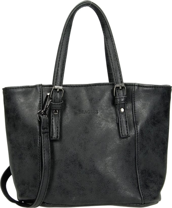 Beagles La Costera Handtas Schoudertas Shopper - Zwart