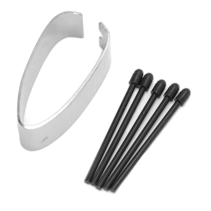 5 PIÈCES Pointes de Stylet à Écran Tactile 1,05 mm 20 mm Universel Remplacement Stylet Tactile Kit Pointes Dures avec Outil de Retrait