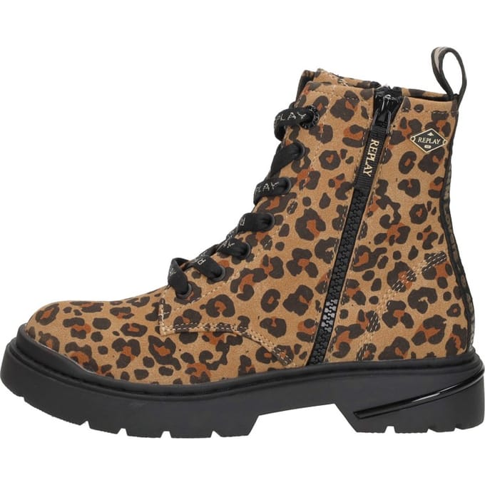 Replay Joplin 16D Veterschoen hoog - Beige - Maat 36