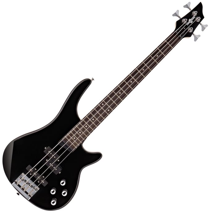 3/4 Chicago Basgitaar van Gear4music, Zwart