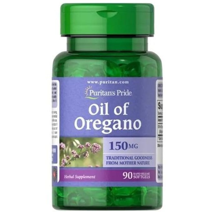 Puritan's Pride - Oregano-olie-extract 150 mg 90 Softgels