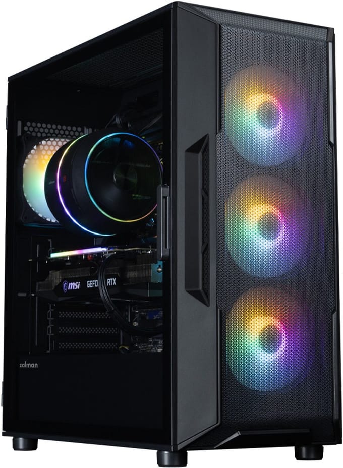 Zalman i3 Neo V2 – ATX midi toren – Mesh front – 4 RGB fans