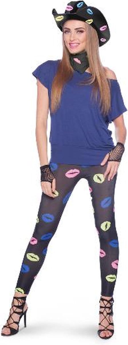 Folat - Legging Lips Black