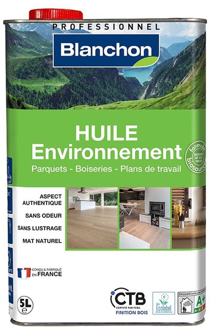 Blanchon huile parquet environnement Chêne 5L