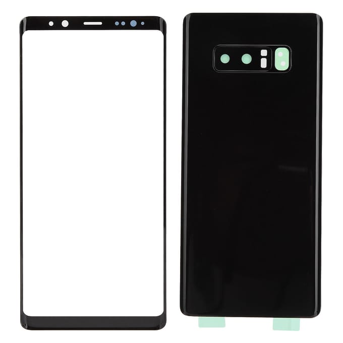 Mobiele Telefoon Glas Buitenscherm Batterij Achterklep Achterschaal voor Samsung Note8 N950 gray