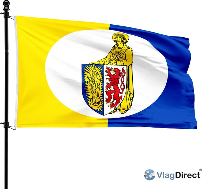Lontzense vlag - Gemeente Lontzen vlag - 90 x 150 cm.
