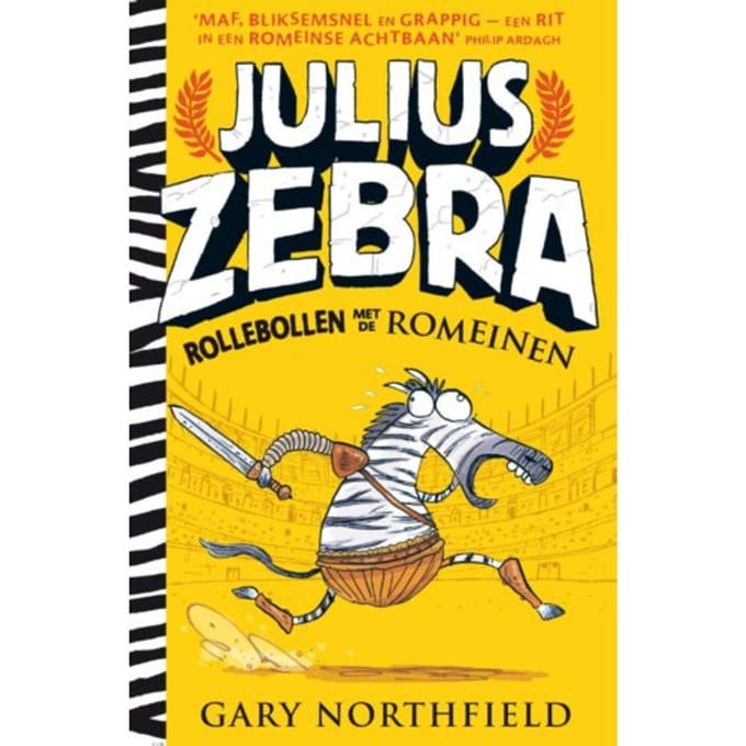 Rollebollen Met De Romeinen - Julius Zebra - Gary Northfield